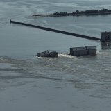 Moscou et Kiev se rejettent la responsabilité de la destruction du barrage.